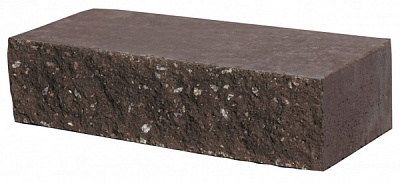 Фасадний камінь Рустик 250x65 мм венге ЗЗБК ім. С. Ковальської