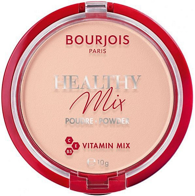 Пудра компактна Bourjois HEALTHY MIX вітамінна 01 Porcelain 10 г