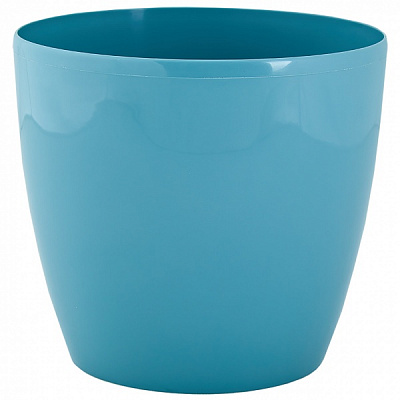 Горщик Алеана Матільда 30,0x27,5 см круглий 9,8 л сизо-блакитний (113086)