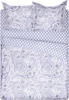 Комплект постельного белья Lily 2 голубой с белым La Nuit 