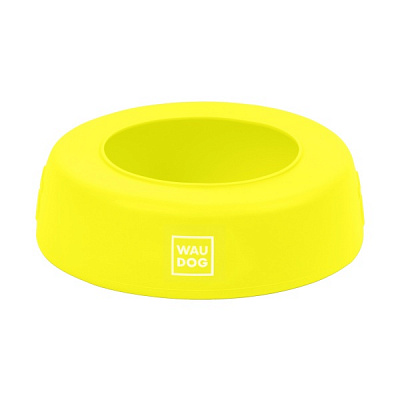 Миска-непроливайка WAUDOG Silicone 1 л желтый 50798