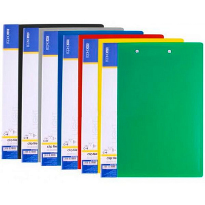Папка E31209 CLIP B C Light з двома затискачами Economix