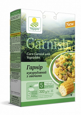 Суп-гарнір ТЕРРА кукурудзяний з овочами