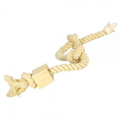 Канат Лорі 3 узла для попугаев 35 см 023/8