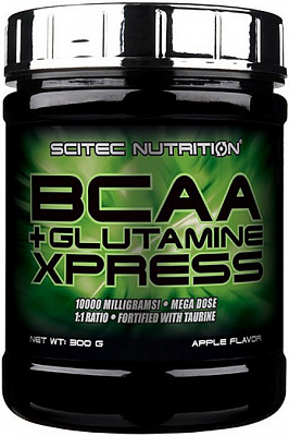 Аминокислоты Scitec Nutrition BCAA + Glutamine Xpress мохито 300 г 