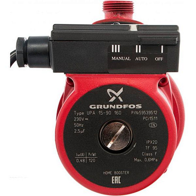 Насос для повышения давления Grundfos UPA 15-90 160