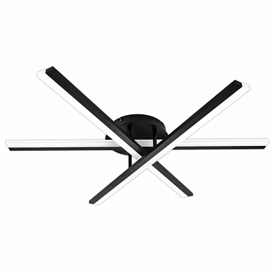 Люстра потолочная Hopfen MAGI-3 BK 3x65 Вт LED-модуль черный