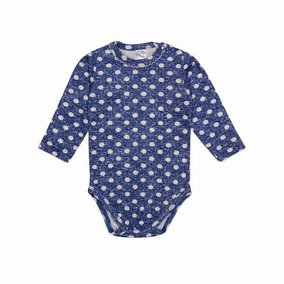 Боди Татошка р.74 голубой 14504джгр 