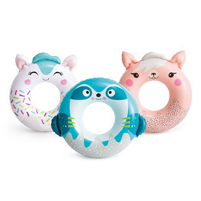 Коло надувне Intex тварини-рятувальники 59266