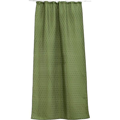 Штора Underprice Jacquard wave зелена 150х275 см