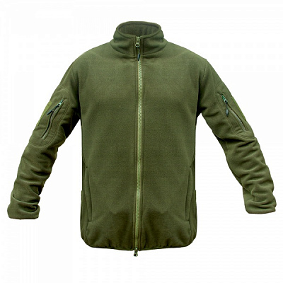 Кофта Expert ® флисовая тактическая полартек темно р. М оливковый
