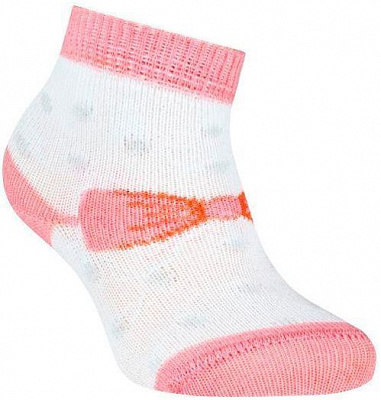 Шкарпетки дитячі Conte-Kids TIP-TOP 215 5С-11СП р.10 білий з кораловим