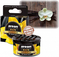 Ароматизатор на панель приладів АРЕОН KEN ваніль чорна