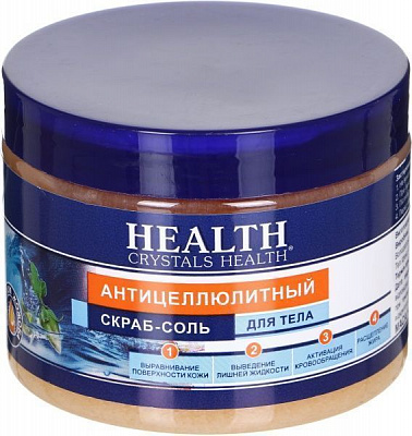 Скраб для тіла Crystals Health Антицелюлітний 500 мл