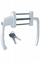 Ручка двухсторонняя с ключом ASTEX Antey біла Ral 9016 BHS 2/38 