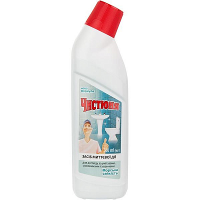 Средство для чистки Чистюля Морская свежесть 500 мл