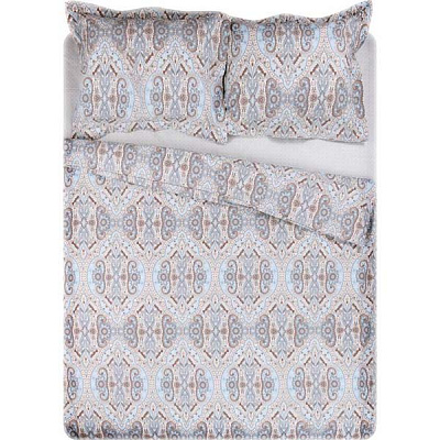 Комплект постільної білизни Exclusive Light 2,0 бежевий із блакитним La Nuit