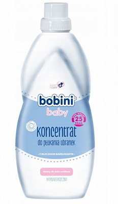 Кондиціонер-ополіскувач Bobini Baby для дитячої білизни 1 л