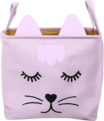 Кошик для іграшок Luna Kids Киця 35,5х26х34,5 см E005953