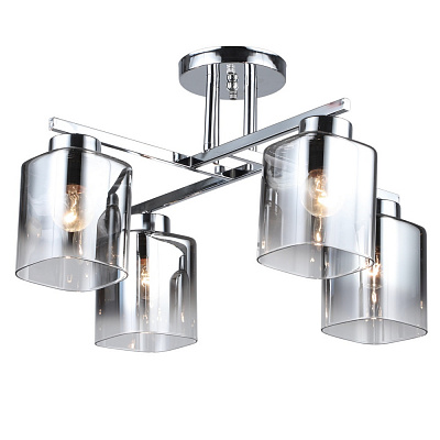 Люстра стельова Victoria Lighting 4x60 Вт E27 хром Saffron/PL4 chrome