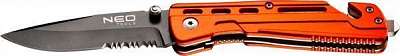 Нож NEO tools складывающийся с фиксатором 63-026