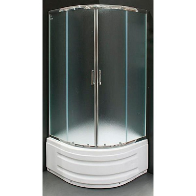 Душевая кабина Polaris Madeira 90x90х158 профиль хром, стекло матовое