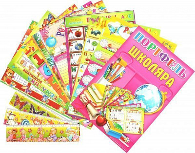 Портфель школьника  розовый