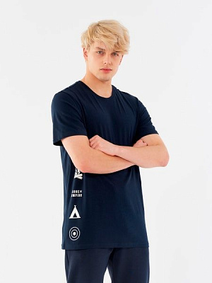 Футболка Outhorn HOL21-TSM634-31S р.2XL темно-синій