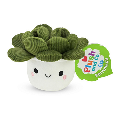 М'яка іграшка Plush and Co Квітоньки дифенбахія 7х7х9 см зелений із білим PLC25049