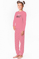 Пижама для девочек KOSTA р.110–116 розовый 2144-7 