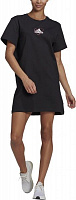 Платье Adidas LOGO TEE DRESS GJ6523 р. L черный