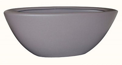 Горщик керамічний Оріана-Запоріжкераміка Човник крошка овальний 9 л аметист