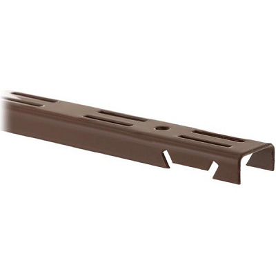 Стойка к гардеробной системе Kolchuga 1500 мм с двойной перфорацией коричневый