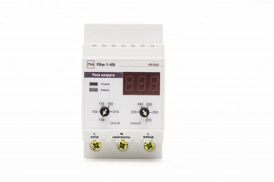 Реле напруги ПА РНм-1-40 t 118137