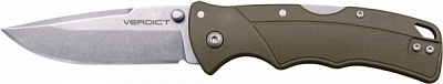 Нож складной Cold Steel Verdict SP OD green 1260.15.54