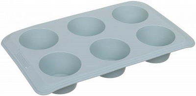 Форма для кексов 30х18х4,2 см 6 шт. 51618427 Flamberg Smart Kitchen