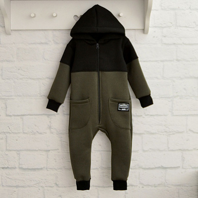 Ромпер для хлопчика Blanka Комбі р.86 зелений 110037