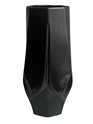 Ваза керамическая Eterna 6003-31 31 см черная матовая 6003-31 чорна матова