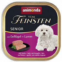 Консерва для всех пород Animonda Vom Feinsten Senior with Poultry + Lamb 150 г
