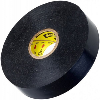 Изолента 3M 0,18x19 мм 6 м черная ПВХ 33+/UR