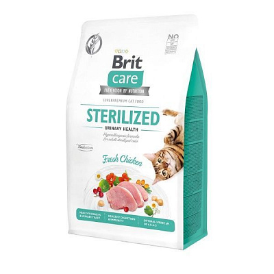 Корм Brit Care Sterilized Urinary Health курка 400 г 171287