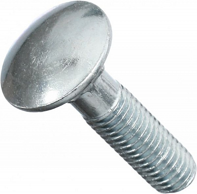 Болт меблевий метричний DIN 603 10x40 мм вага клас міцності 4,6 Expert Fix