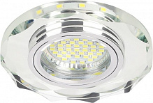 Светильник точечный Accento lighting MR16 с LED-подсветкой 3 Вт G5.3 4000 К зеркальное стекло ALHu-MKD-E005 