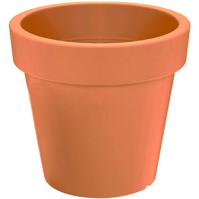 Горщик пластиковий Prosperplast Lofly круглий 54,7л теракот (70716-624)
