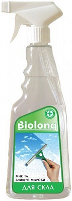 Средство моющее для стекла и зеркал Biolong 0,5л