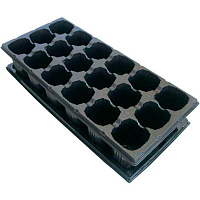 Кассета с поддоном на 18 ячеек 