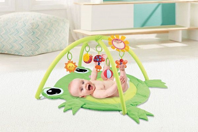 Развивающий коврик Shantou с дугами Лягушка 85х85х52 см I1313211