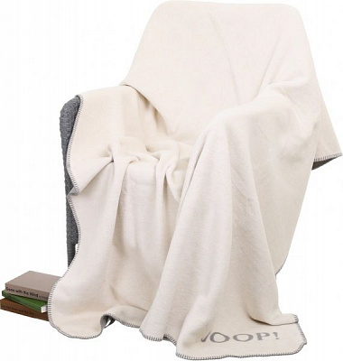 Плед Melange-DF Natur-Silber 150x200 см молочний Billerbeck