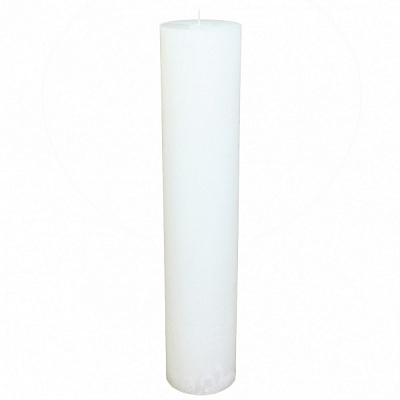 Свеча напольная цилиндр белая С10*50/1-1.1 Candy Light