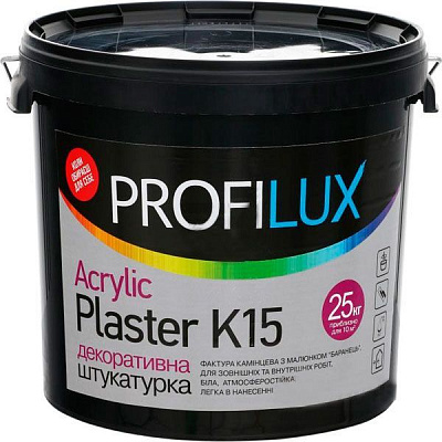 Декоративная штукатурка барашек PROFILUX Acrylic Plaster K 15 25 кг